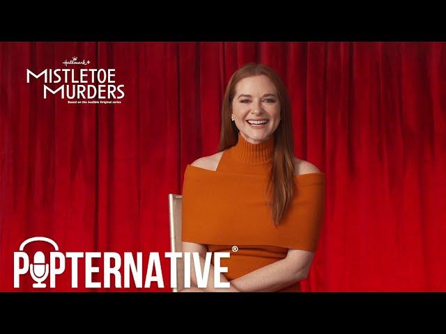 Sarah Drew talks about Mistletoe Murders on Hallmark+