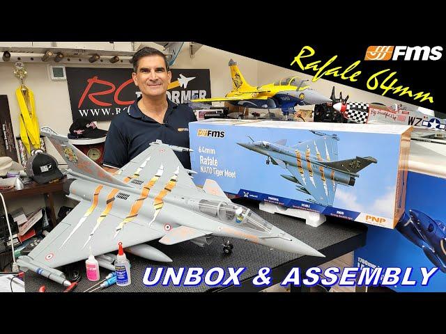 ***NEW*** FMS RAFALE 64mm Unbox and Easy Assembly By: RCINFORMER