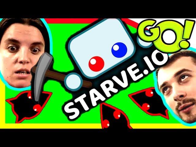 ПОЧТИ МАЙНКРАФТ! Болтушка и ПРоХоДиМеЦ застряли в мире ВЫЖИВАНИЯ! #290 Игра Starve io