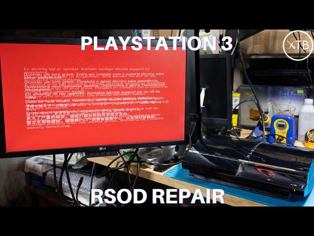 Fixing a PS3 with RSOD in 2022