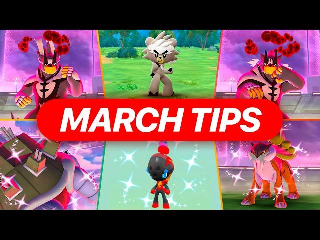 TOP TIPS for March in Pokémon GO!