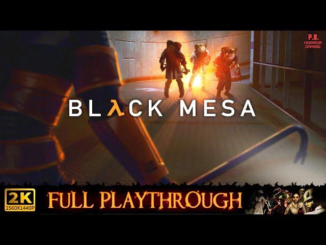 Black Mesa | Half-Life Remake | Full Game Longplay Walkthrough No Commentary (Both Endings)