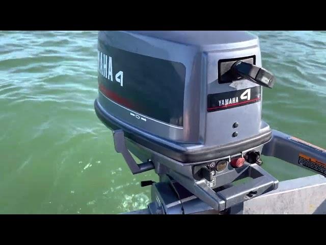 1994 Yamaha 4 hp outboard motor