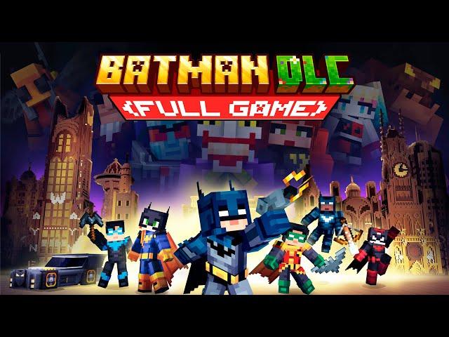 Minecraft x Batman DLC - Full Gameplay Playthrough (Full Game)