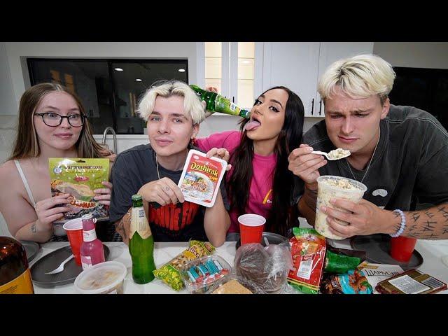 AMERICANS TRY RUSSIAN FOOD FOR THE FIRST TIME!