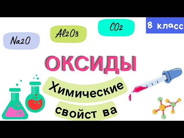 Оксиды. Химические свойства оксидов. Урок 8. Химия 8 класс.