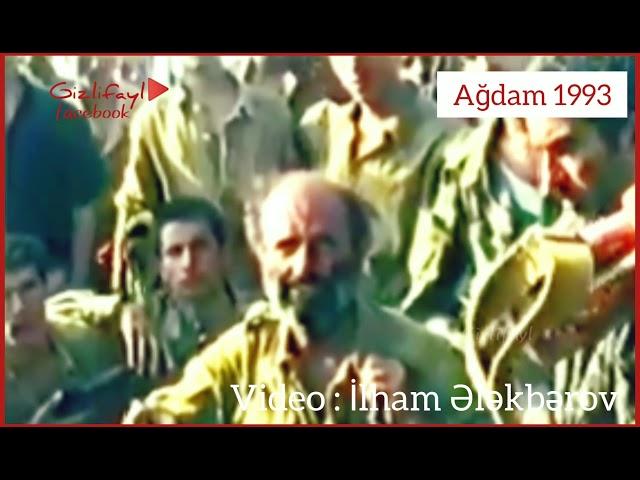 Ağdam. 1993. Işğaldan bir az öncə