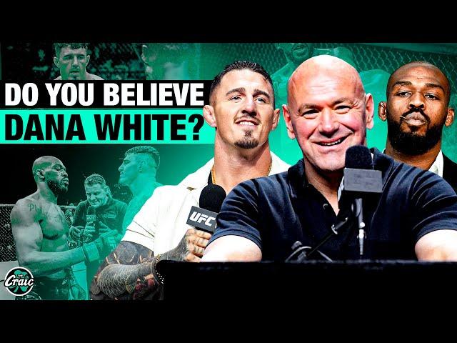 Do you believe Dana White? Is Jones vs Aspinall really 100% for 2025? | The Craic | Dec 20, 2024