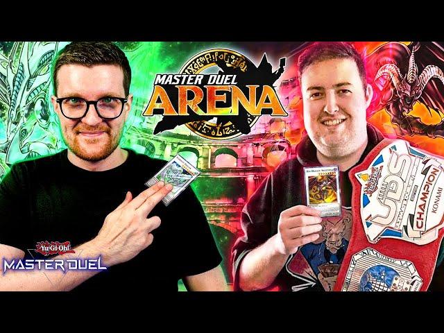 Can I Beat The ULTIMATE Yu-Gi-Oh! Duelist!? | Master Duel Arena ft. @jessekottonygo