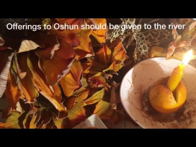 How to begin to work with the Orisha Oshun