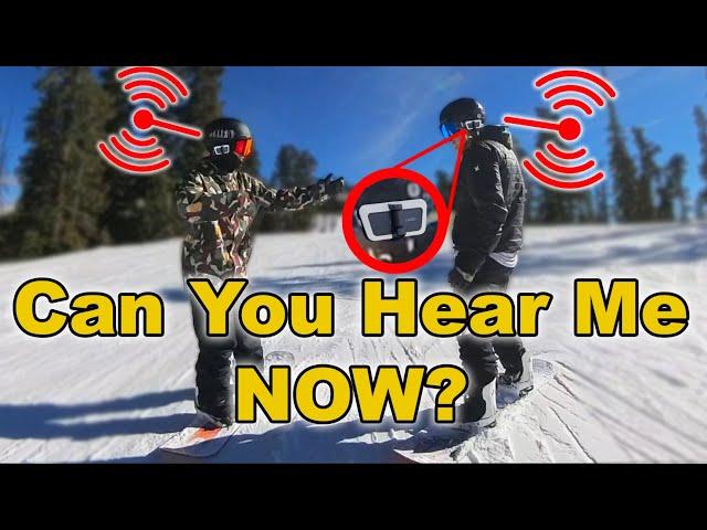 PERFECT Communication While Skiing/Snowboarding