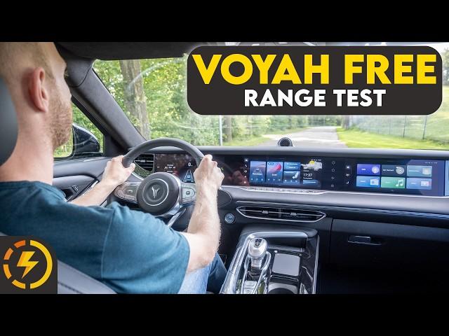 Voyah Free Range Test at 90, 100 and 130 km/h