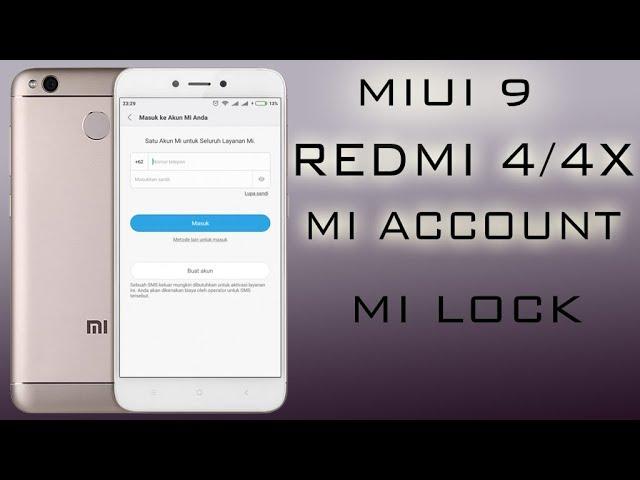 XIAOMI REDMI 4X BYPASS MI ACCOUNT MIUI 9 2018 PATSH SECURITY