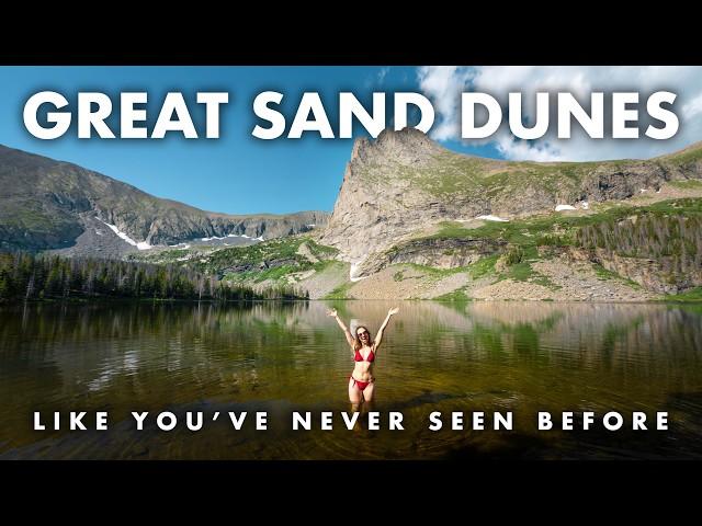 PRISTINE ALPINE LAKES HIDDEN IN THE GREAT SAND DUNES, CO