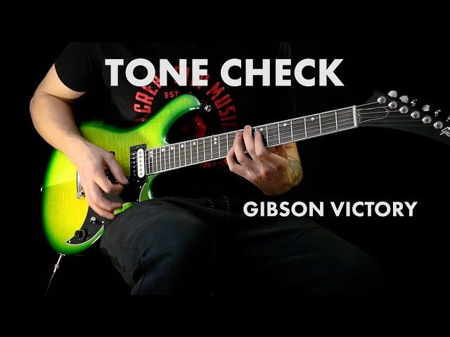 TONE CHECK: Gibson Victory Figured Top Demo | 80s Classic Reimagined