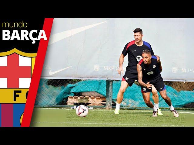 ÚLTIMO ENTRENAMIENTO del BARÇA antes del CLÁSICO: Eric Garcia, ausente | FC Barcelona - Real Madrid