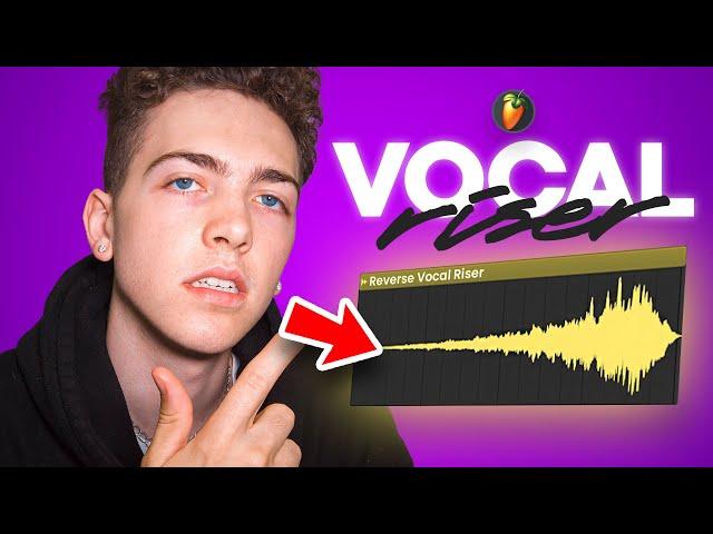 *EASY* Reverse Reverb Vocal Riser Tutorial (FL Studio)