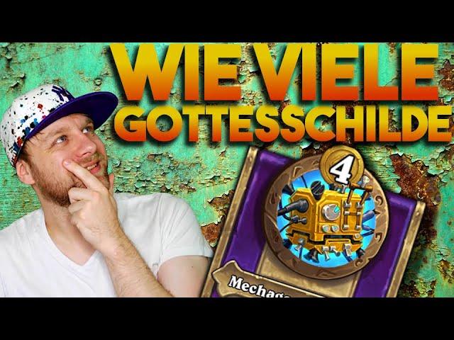 Unendlich Gottesschilde und geile Stats - Hearthstone Schlachtfeld