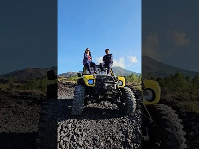 BLACK LAVA under Active Mt Batur Volcano #blacklava #Lava #volcano #active #mtbatur