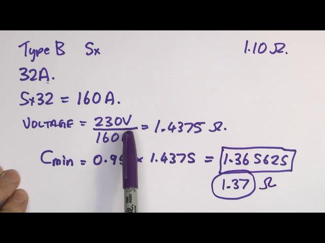 Calculating Maximum Zs Values for Circuit Breakers and Other Devices