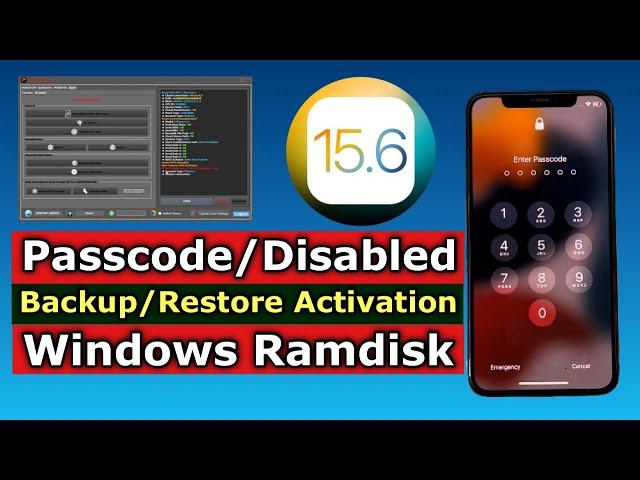 iOS15.6 Passcode Disabled windows Ramdisk Tool |Griffin Unlocker Tool for Passcode/Disabled iPhone|