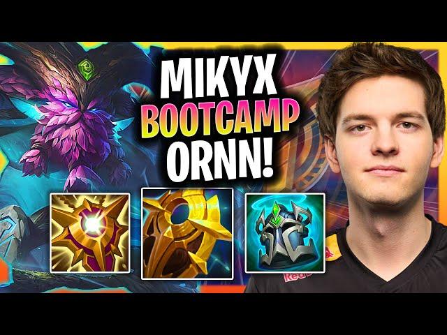 MIKYX BRINGS BACK ORNN SUPPORT! | G2 Mikyx Plays Ornn Support vs Nautilus!  Bootcamp 2024