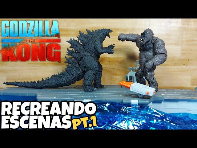 Recreando la Épica Escena del Portaaviones en Godzilla vs. Kong