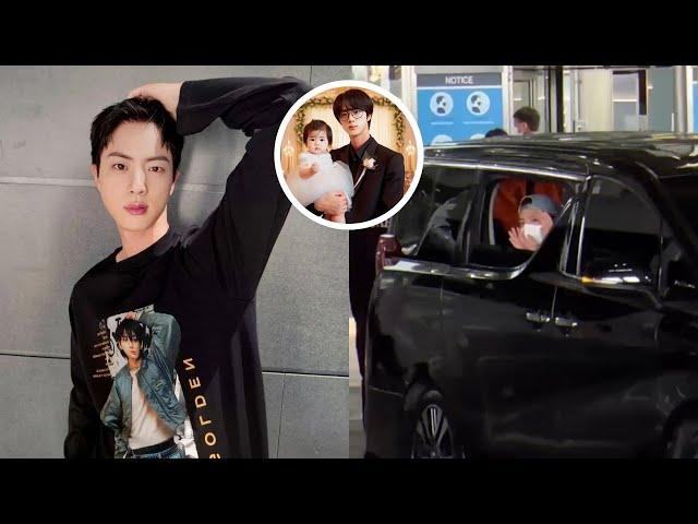 Visiting His Nephew, Jin BTS and His Mother Go to His Brother's House—Was His Mother Missing Him?