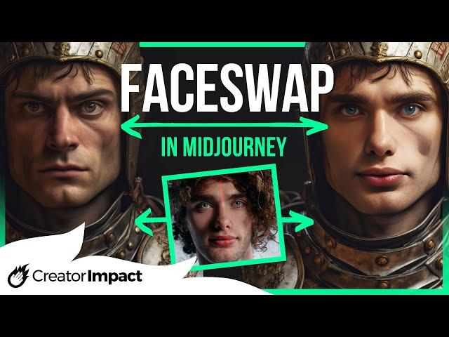 InsightFace: FACE SWAP in Midjourney (Use your own face!)