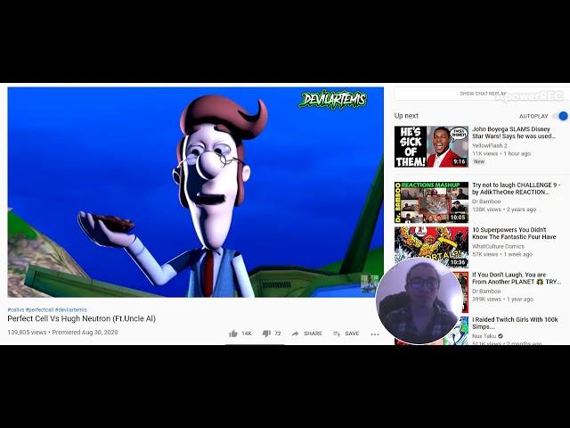 Perfect Cell Vs Hugh Neutron (Ft.Uncle Al) reaction video