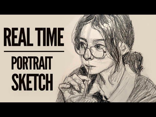 Step by step real time portrait tutorial