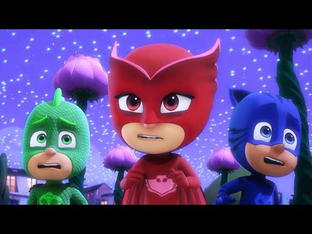 Герои в масках | PJ Masks Russian | лунная магия | Лунное супер приключение |  мультики для детей