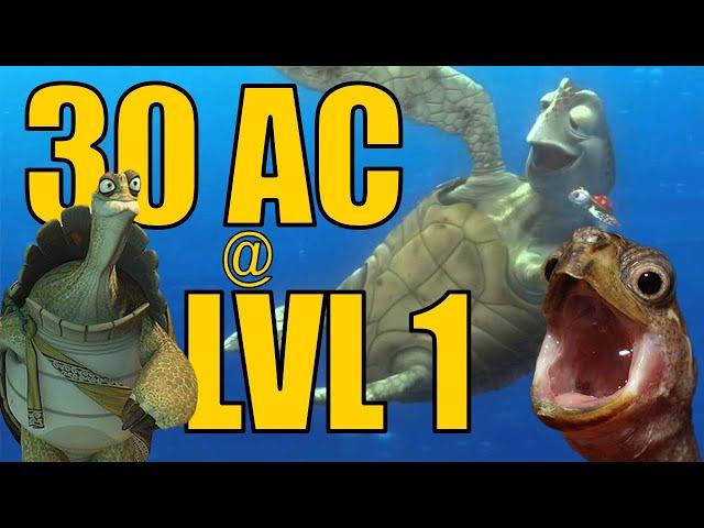 30 AC At Level 1 (No Magic Items or Money) - Weird Things You Can Do In Dungeons & Dragons #shorts