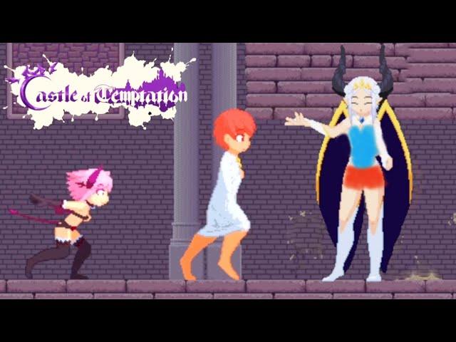 Castle of Temptation - Succubus Queen Game Over - 1st stage - PC gameplay