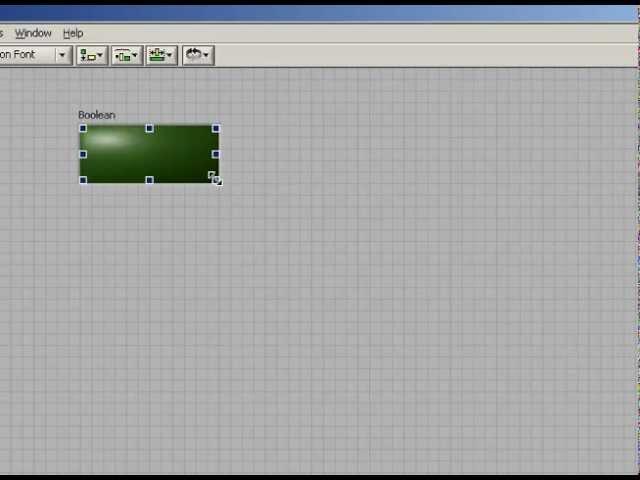 LabVIEW Tips: Change default LED indicator to a rectangular LED