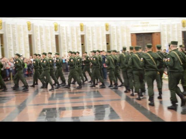 Присяга в Музее Великой отечественной войны