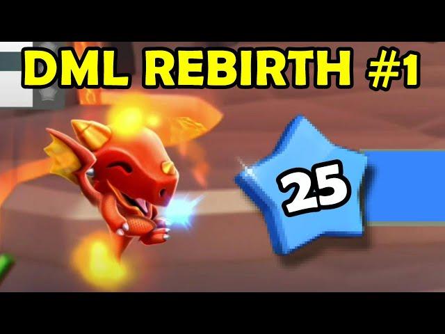 LEVEL 1 - LEVEL 25 IN 1 DAY?! - DML REBIRTH #1 (Android Gameplay NEW PLAYER Guide!)