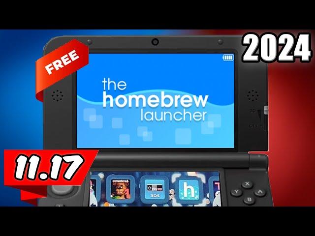 FULL Guide to Homebrew ANY 3DS/2DS for FREE 11.17  (UPDATED 2024 Exploit)