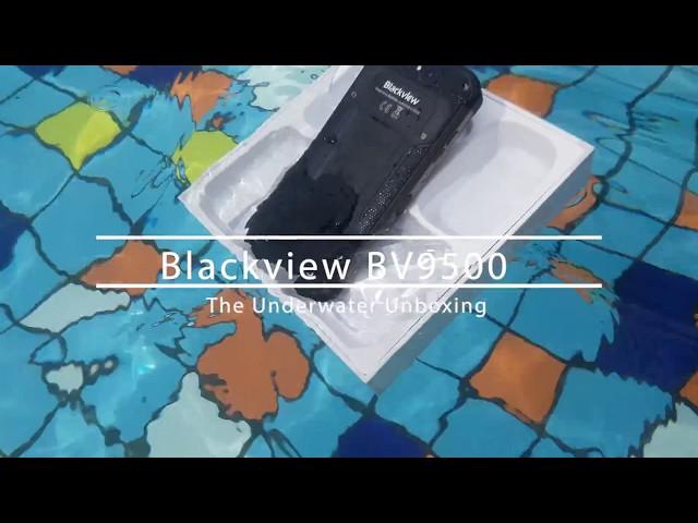 Blackview BV9500 Underwater Unboxing, Full Netcom IP68/IP69K rugged phone with 10000mAh