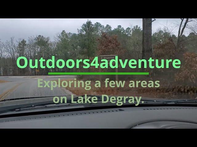 Exploring areas on Degray Lake  in Arkansas, with Outdoors4adventure