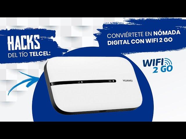 Lleva tu conexión de internet a todos lados con WiFi2Go