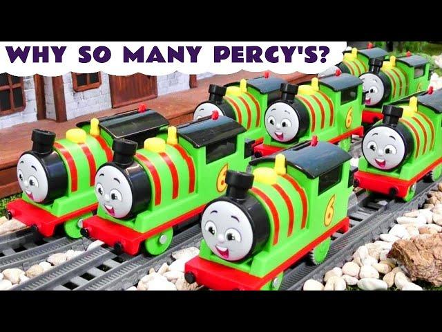 Percy tries to be really Helpful to Thomas and his Friends