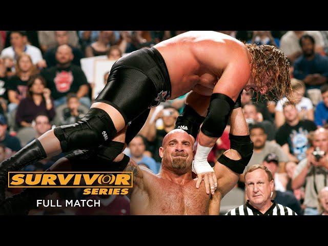 FULL MATCH - Goldberg vs. Triple H - World Heavyweight Title Match: Survivor Series 2003