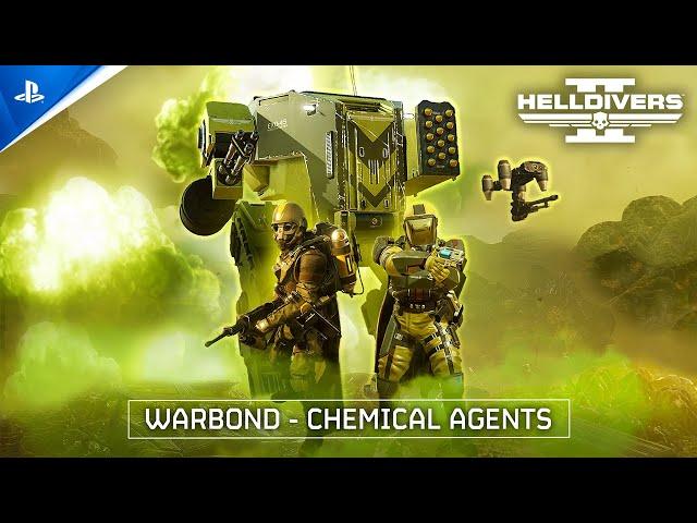 Helldivers 2 - Chemical Agents Premium Warbond | PS5 & PC Games