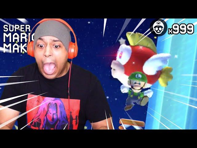 DEATH COUNTER MAXED OUT!! I QUIT!! [SUPER MARIO MAKER 2] [#83]