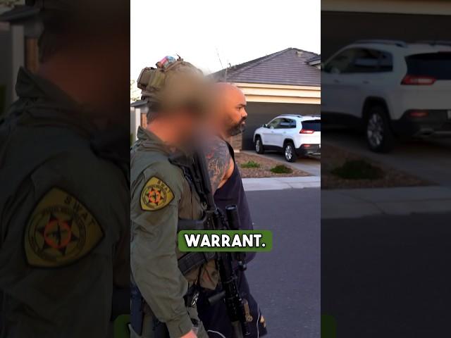 PCSO serves a warrant on a CSAM suspect.