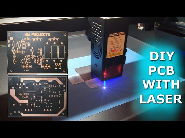 How To Make PCB Using Laser Engraver | DIY PCB | Geekbuying 11.11 Sale