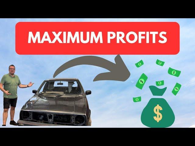 Building A Car For Maximum Profit !!! (EP 1)