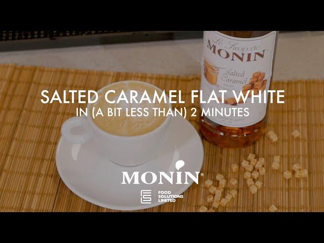 How to: MONIN Salted Caramel Flat White