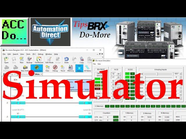 Do-More Designer PLC Simulator